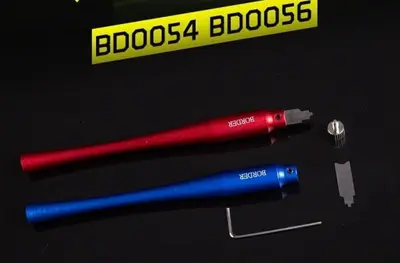 Border Model BD0054 Tungsten Profile Scraper (Red)
