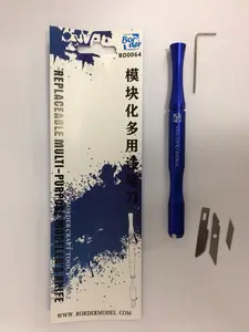 Border Model BD0064 Multi Models Knife 3 in1 Blue