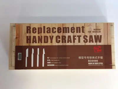 Border Model BD0090 Replacement Handy Craft Saw (Red) w/4Type Spare Blade