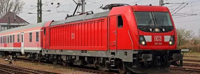 Elektrowóz BR 187 TRAXX, z dźwiękiem