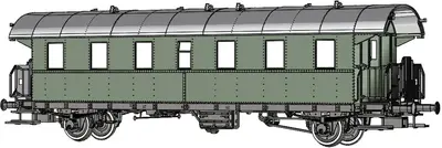Wagon osobowy typ B2mp