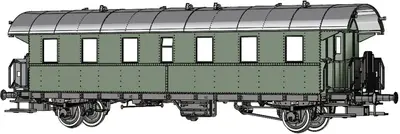 Wagon osobowy typ Ci-28 z oświetleniem