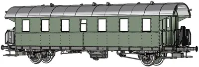 Wagon osobowy typ Ci-28 z oświetleniem