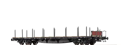 Wagon towarowy platforma z kłonicami SSLMA 44