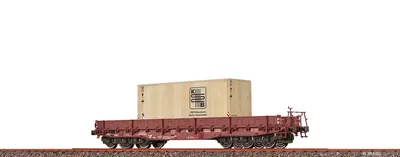 Wagon towarowy platforma typ Samm-u 4818 "VEB Kühautomatautomat"