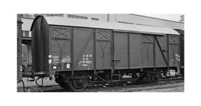 Wagon towarowy kryty typ Gmms 14.02 MC RIV
