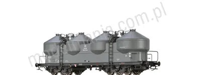 Wagon towarowy silos KKds 55 do przewozu materiałów pylistych