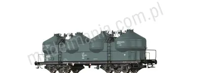 Wagon towarowy silos Uacs946 do przewozu materiałów pylistych