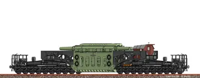 Ciężka platforma transportowa Uaai [9950] z ładunkiem (transformatorem)
