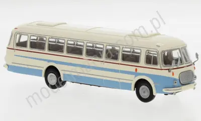 autobus JZS Jelcz 043 jasnobeżowy, jasnoniebieski, 1964,