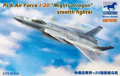 Chiński myśliwiec J-20A "Mighty Dragon" Stealthfighter
