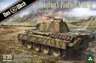 Niemiecki czołg średni PzKpfW V Panther Ausf A, wczesny