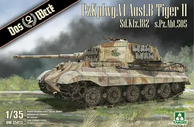 Niemiecki czołg ciężki PzKpfW VI Ausf B King Tiger SdKfz 182