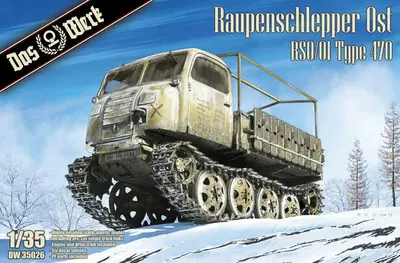 Niemiecki ciągnik gąsienicowy Raupenschlepper Ost - RSO / 01