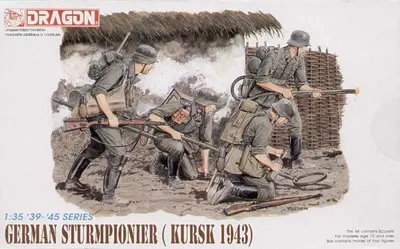 Niemieccy pionierzy (Sturmpionier), (Kursk 1943)