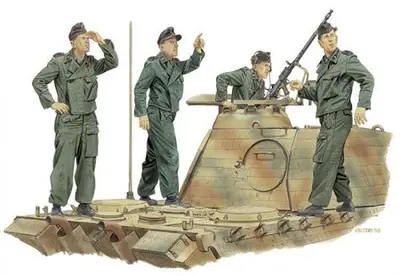 Niemieccy czołgiści "Achtung Jabo!", Francja 1944