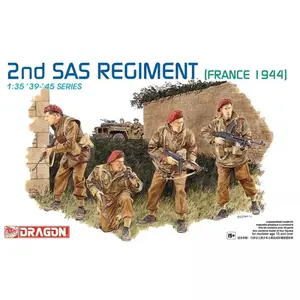 Brytyjscy komandosi, 2nd SAS Regiment, Francja 1944