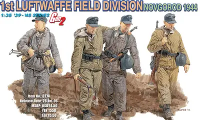 Niemiecka piechota 1. Dywizja Polowa Luftwaffe