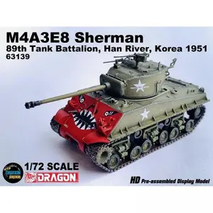 D63139 1:72 M4A3E8 TIGER FACE 89th TANK BATTALION