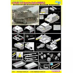 D6713 1:35 SIG33 AUF FGST.PZ.KPFW.III (SFL)