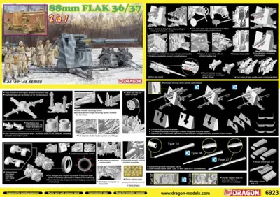 Niemieckie działo przeciwlotnicze 88mm FlaK 36/37
