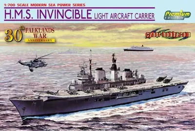 Brytyjski lekki lotniskowiec Invincible, wojna o Falklandy