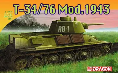 Sowiecki czołg średni T-34/76 model 1943