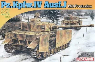 Niemiecki czołg średni PzKpfW IV Ausf J, wersja środkowa