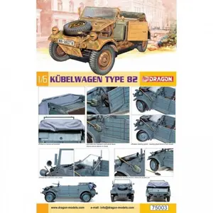 D75003 1:6 KUBELWAGEN TYPE 82