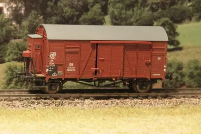 Wagon towarowy kryty Oppeln Gmrhs30 (Bremserhaus)