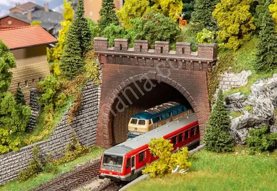 Portal tunelowy na dwa tory (2 sztuki)