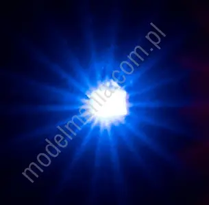 5 samomigających diod LED, niebieskich