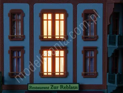 Oświetlenie budynku LED ze sterowaniem