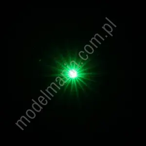 5 samo - migających diod LED, zielonych