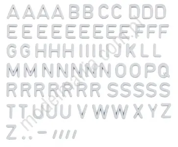 Zestaw liter ABC