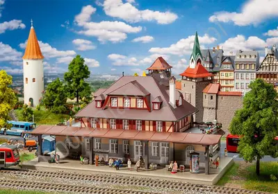 Dworzec kolejowy w Burgschwabach