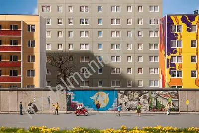 Mur berliński (32 segmenty)