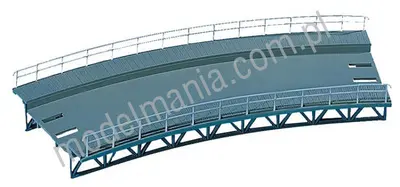 Przęsło mostu łukowe R=437,5 mm, jednotorowy