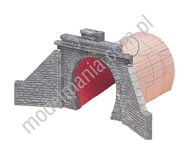 Portal tunelowy, jednotorowy