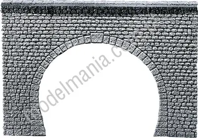 Portal tunelowy, dwutorowy "Kamień ciosany"