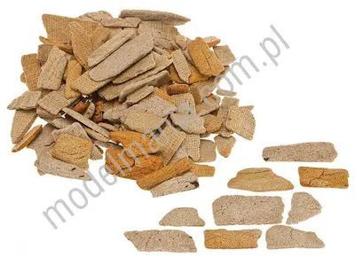 Kamienie skalne na wymiar, ochra / 350g
