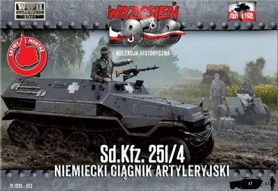 Niemiecki ciągnik artyleryjski Sd.Kfz.251/4