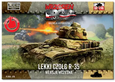 Lekki czołg R35 wczesna wersja