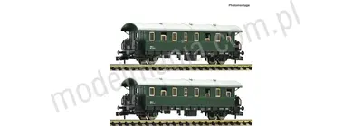 Zastaw 2 wagonów osobowych "Donnerbüchsen"