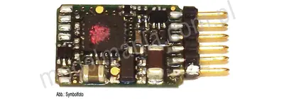 Dekoder do lokomotywy 6-pin, złącze (NEM 651)