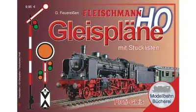 Książka z planami torów H0, j.niem.