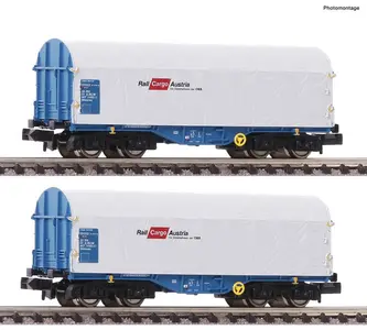 Zestaw 2 wagonów towarowych