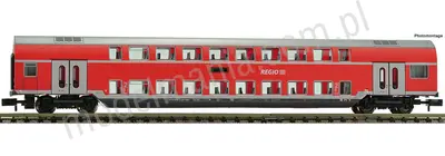 Wagon osobowy piętrowy 2 klasa typ DBpz 753
