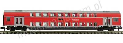 Wagon osobowy piętrowy 2 klasa typ DBpz 753