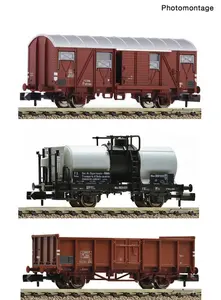 Zestaw 3 wagonów Goods wagons